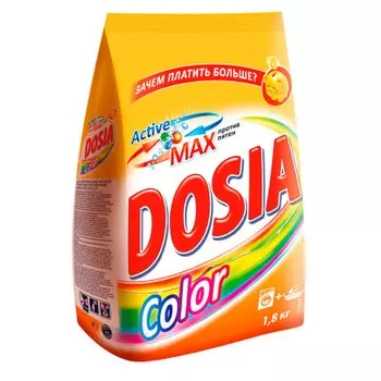 Стиральный порошок Dosia 1,8кг колор п/п