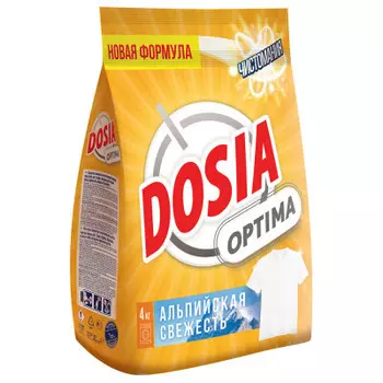 Стиральный порошок Dosia 4кг оптима альпийская свежесть