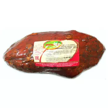 Свинина домашняя из печи к/в в/уп мясной продукт вкусно так