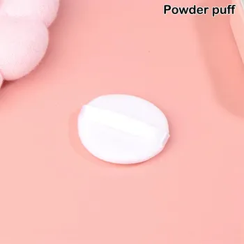 5G Ultra-Thin Mini Elastic Mesh With Mirror Portable Loose Powder Packaging Empty Box Cosmetic Makeup Puff Refillable Pot детские порошок