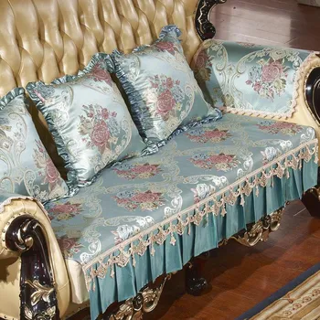 Пасторальный чехол для диванной подушки из ткани Four Seasons Guifei 80*75