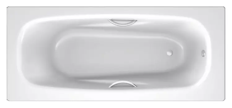 Стальная ванна BLB Anatomica B75H handles