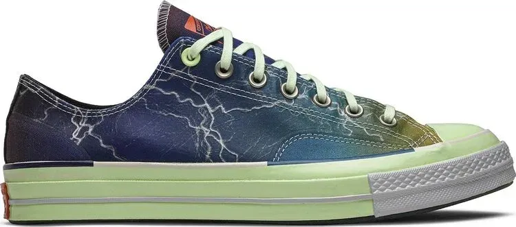Кроссовки Converse Pigalle x Chuck 70 Low Lightning Storm, разноцветный