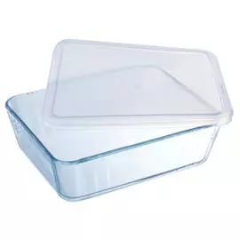 форма для запекания PYREX Cook Freez 19x14x4см 0,8л с крышкой прямоугольная жаропрочное стекло