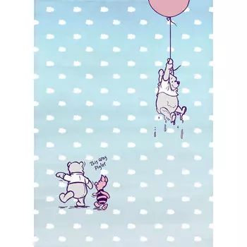 фотообои KOMAR бумажные 184x254см Winnie Pooh Piglet, арт.4-4025