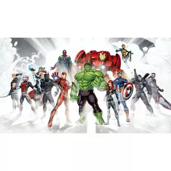 фотообои KOMAR бумажные 368х254см Avengers, арт.8-4032