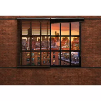 фотообои KOMAR бумажные 368х254см Brooklyn Brick, арт.8-882