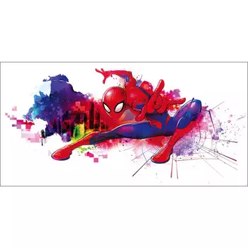 фотообои KOMAR бумажные 368x127см Spider-Man Graffiti, арт.4-4123
