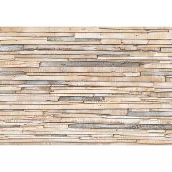 фотообои KOMAR флизелиновые 368х254см Whitewashed Wood, арт.8NW-920