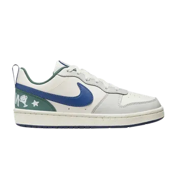 Кроссовки Nike Court Borough Low Recraft GS Sail Court Blue Bicoastal, кремовый