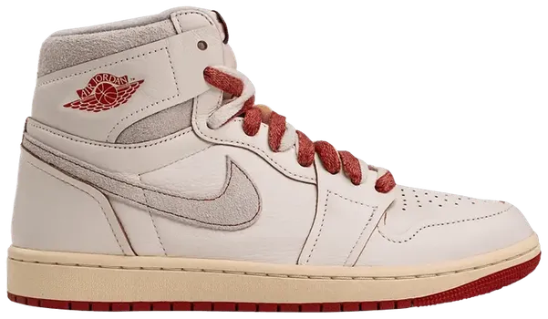 Кроссовки Air Jordan Wmns Air Jordan 1 Retro High OG 'Rare Air - Sail Cinnabar', кремовый