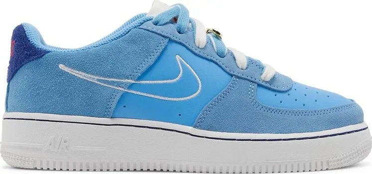 Кроссовки Nike Air Force 1 LV8 S50 GS 'University Blue', синий