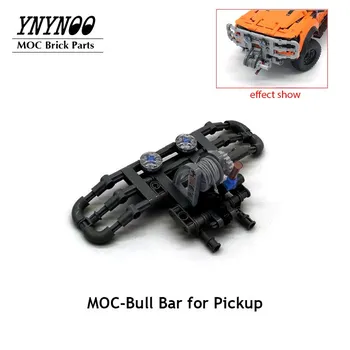 Подходит для пикапов F-150 Raptor 42126 Набор кирпичиков Автомобиль MOC Фаркоп Кран Платформа Крышка Модифицированные строительные блоки Сделай сам Игрушки Подарки PDF Guide by Email