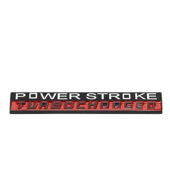 Мощная автомобильная наклейка, эмблема, наклейки для F-or/d F-150 F150 Power Stroke с турбонаддувом Focus Fiesta Kuga Escort K-IA чёрный