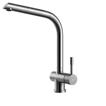Смеситель для кухни Lemark Expert LM5075S матовый хром