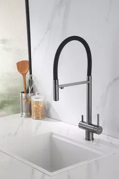 Смеситель для кухни Abber Wasser Kreis AF81141NG никель