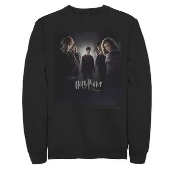 Мужской флисовый пуловер с графическим рисунком и плакатом Order Of The Phoenix Group Shot Harry Potter