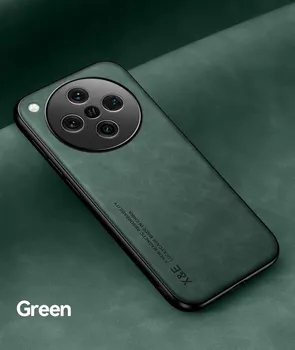 Для OPPO Find X8 Pro автомобильный держатель магнитный чехол кожаный текстурный чехол для телефона Fundas для OPPO Find X7 Ultra X6 Pro противоударный матовый силиконовый мягкий чехол Find X8 синий