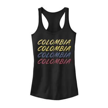 Юниорская футболка Gonzales Stacked Colombia с текстом