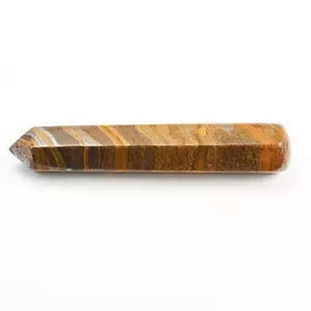 Массажная палочка тигровый глаз 8-10 см