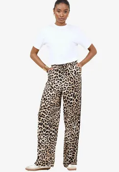 Брюки CRINKLE WIDE LEG Lipsy, мультиколор