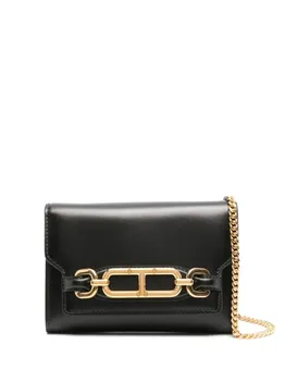 TOM FORD клатч с логотипом, черный