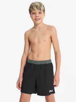 Шорты плавательные для мальчиков FILA, Черный