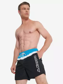 Шорты плавательные мужские Kappa Lungomare, Черный