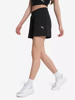 Шорты спортивные женские PUMA Ess Elevated, Черный