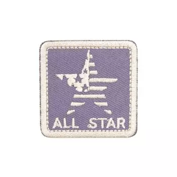 Термоаппликация 'Герб 'ALL STAR', лиловый, 4.4*4.4см, Hobby&amp;Pro