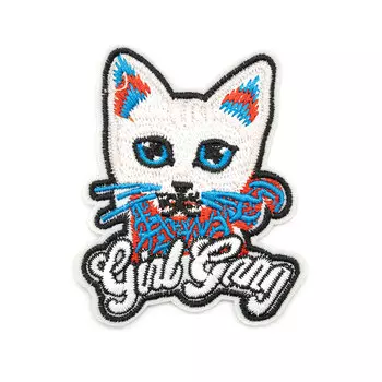 Термоаппликация 'Котик с надписью', 8,5*7см, Hobby&amp;Pro