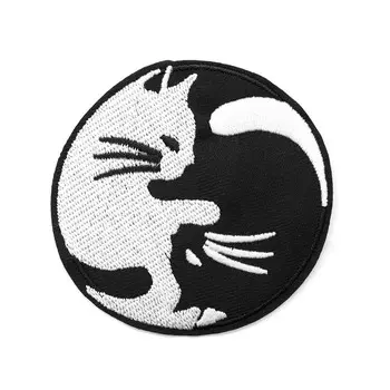 Термоаппликация 'Коты Инь-Янь', 7,8*7,8см, Hobby&amp;Pro