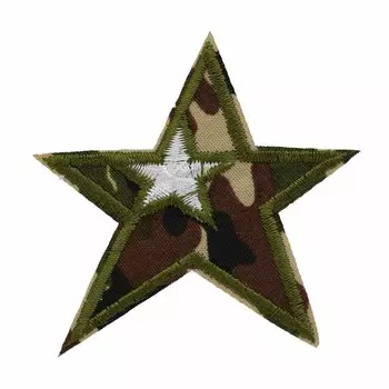 Термоаппликация LML081-3 'Звезда' 1шт Hobby&amp;Pro basic
