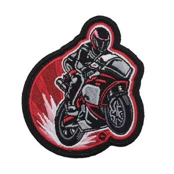 Термоаппликация 'Мотоциклист' 5*7см Hobby&amp;Pro