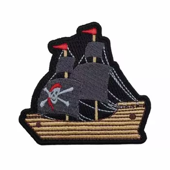 Термоаппликация 'Пиратский корабль' 7*7,5см Hobby&amp;Pro