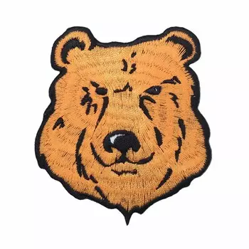 Термоаппликация 'Русский медведь' 7,7*6,7см Hobby&amp;Pro