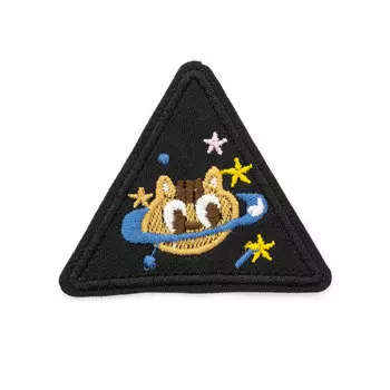 Термоаппликация треугольник 'Планета-кот', 5,7*4,9см, Hobby&amp;Pro