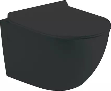 Унитаз подвесной Vincea Globo VT1-14SMB черный