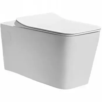 Унитаз подвесной Cerutti SPA Maiella Aria CT9164 с сиденьем микролифт, белый матовый