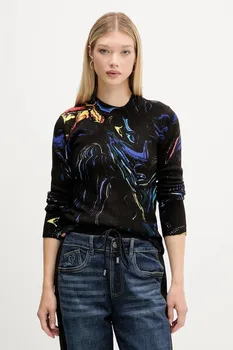 Свитер Butterfly Lacroix Desigual, черный