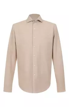Сорочка из хлопка и кашемира Corneliani