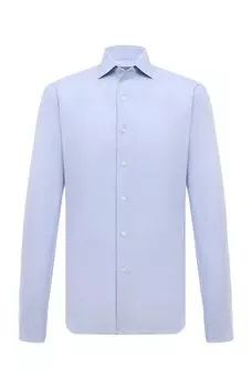 Сорочка из хлопка и льна Corneliani