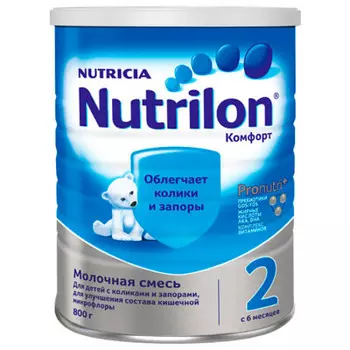 Смесь молочная Nutrilon-2 комфорт с 6 месяцев 800г
