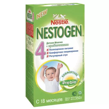 Смесь Nestogen-4 350г молочко картон с 18 месяцев
