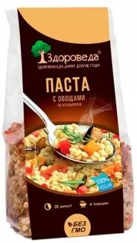 Смесь здороведа 250 г паста с овощами по-итальянски