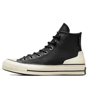 Кроссовки chuck 70 leather high 'black egret' Converse, черный