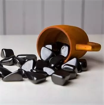 Шунгит, галька 0,5-2,5 см (ок. 15 г), 1 шт.