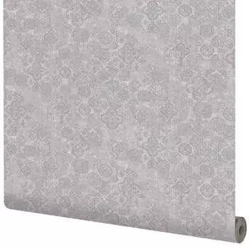 Обои виниловые Wall Decor Персия серые 1.06 м 75099-48