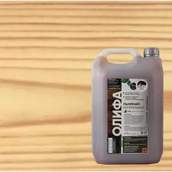 Олифа льняная Mighty Oak натуральная 5 л