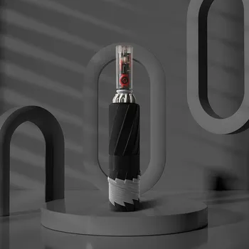 Автоматический зонт с механической ручкой, высокотехнологичный зонт, обратный зонт с защитой от отскока и устойчивым приемом зонтов